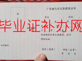 2000年初中畢業證樣本及圖片