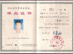 河北省中專畢業(yè)證編碼怎樣編制